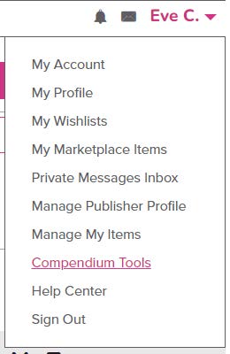 Compendium Tools Dropdown.jpg