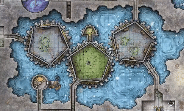 A_Rollable_Table_Token_being_used_to_change_the_room_arrangement_of_a_dungeon_floor_in_WotCs_Tomb_of_Annihilation_Adventure.gif